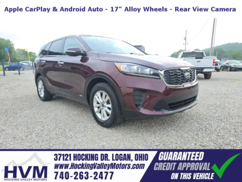 Red 2019 Kia Sorento LX for sale in Logan, OH