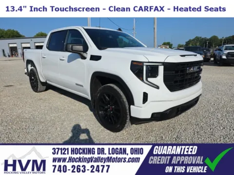 White 2023 GMC Sierra 1500 Elevation for sale in Logan, OH