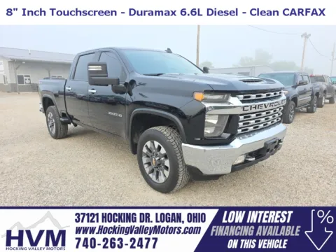 Black 2023 Chevrolet Silverado 2500HD LT for sale in Logan, OH
