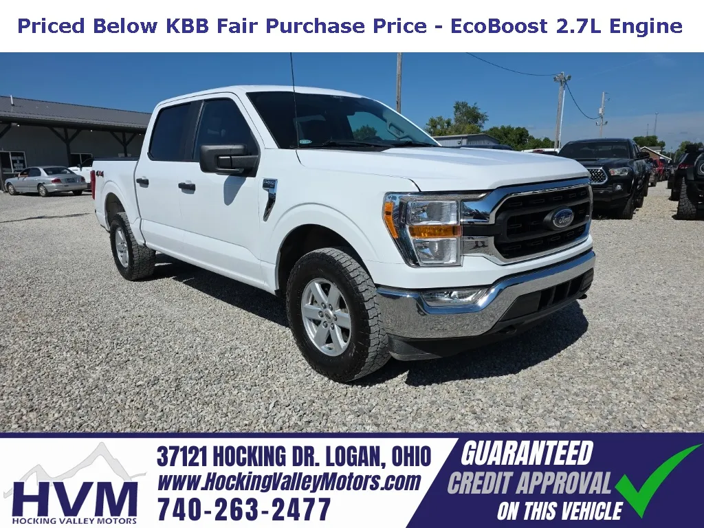 White 2021 Ford F-150 XLT for sale in Logan, OH