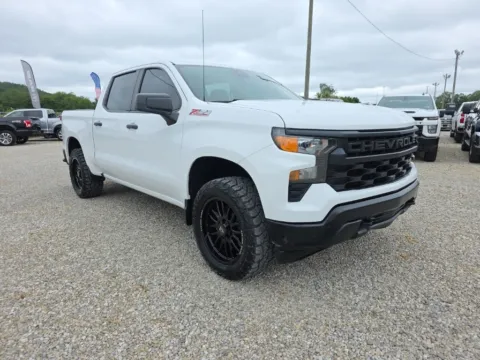 White 2023 Chevrolet Silverado 1500 WT for sale in Logan, OH