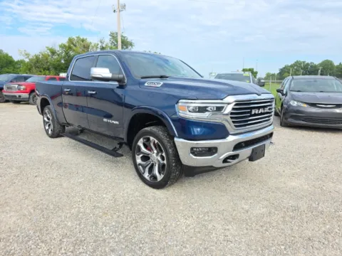 Blue 2020 Ram 1500 Laramie Longhorn for sale in Logan, OH