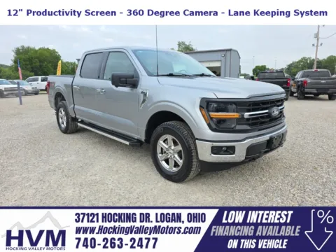 Silver 2024 Ford F-150 XLT for sale in Logan, OH