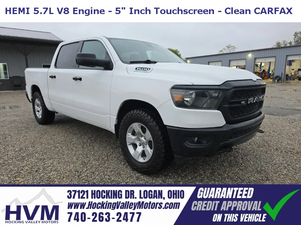 White 2023 Ram 1500 Tradesman for sale in Logan, OH