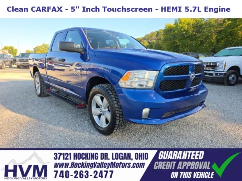 Blue 2016 Ram 1500 Express for sale in Logan, OH