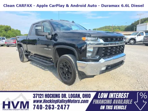 Black 2022 Chevrolet Silverado 2500HD LT for sale in Logan, OH