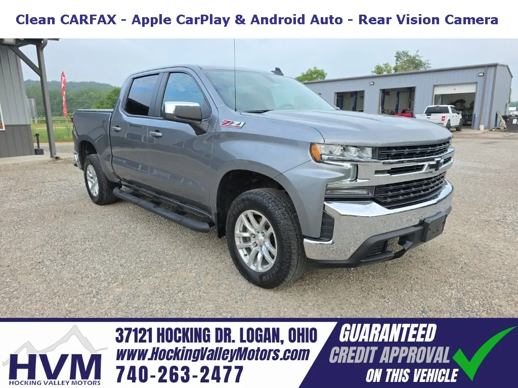 Gray 2021 Chevrolet Silverado 1500 LT for sale in Logan, OH