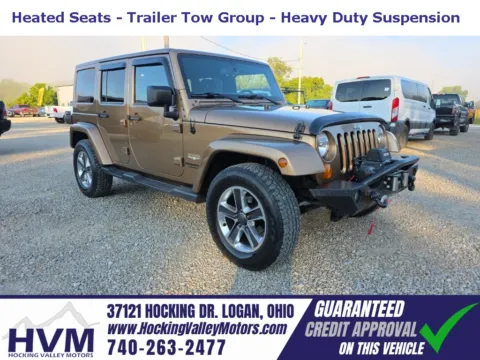 Brown 2015 Jeep Wrangler Unlimited Sahara for sale in Logan, OH