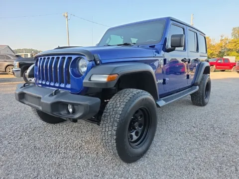 Another view of 2018 Jeep Wrangler Unlimited Sport S for sale in Logan, OH at Hocking Valley Motors