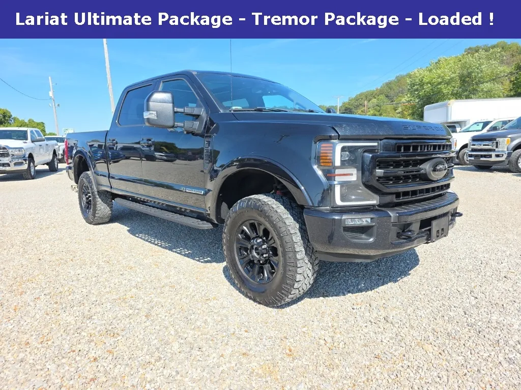 Black 2020 Ford F-350SD Lariat for sale in Logan, OH