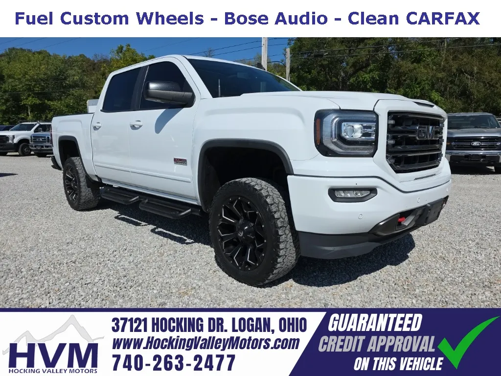White 2017 GMC Sierra 1500 SLT for sale in Logan, OH