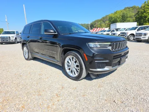 Black 2021 Jeep Grand Cherokee L Summit for sale in Logan, OH