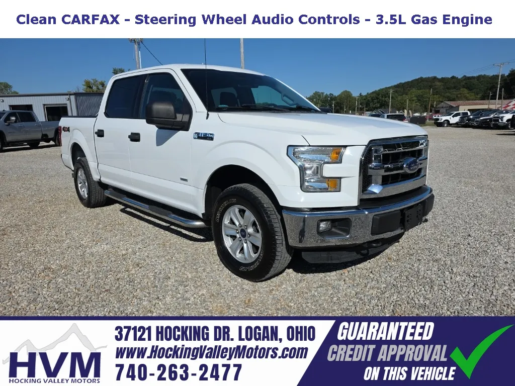 White 2015 Ford F-150 XLT for sale in Logan, OH