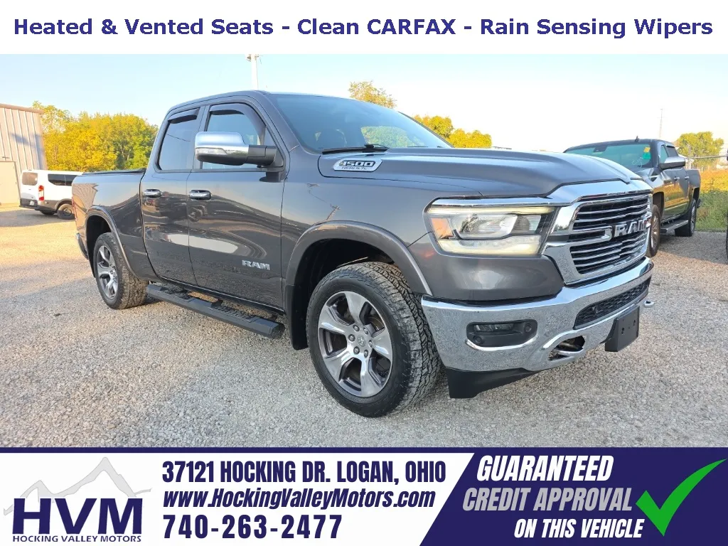 Gray 2019 Ram 1500 Laramie for sale in Logan, OH