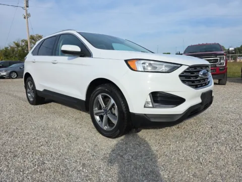 White 2021 Ford Edge SEL for sale in Logan, OH