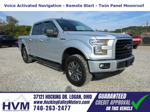 Silver 2016 Ford F-150 XLT for sale in Logan, OH