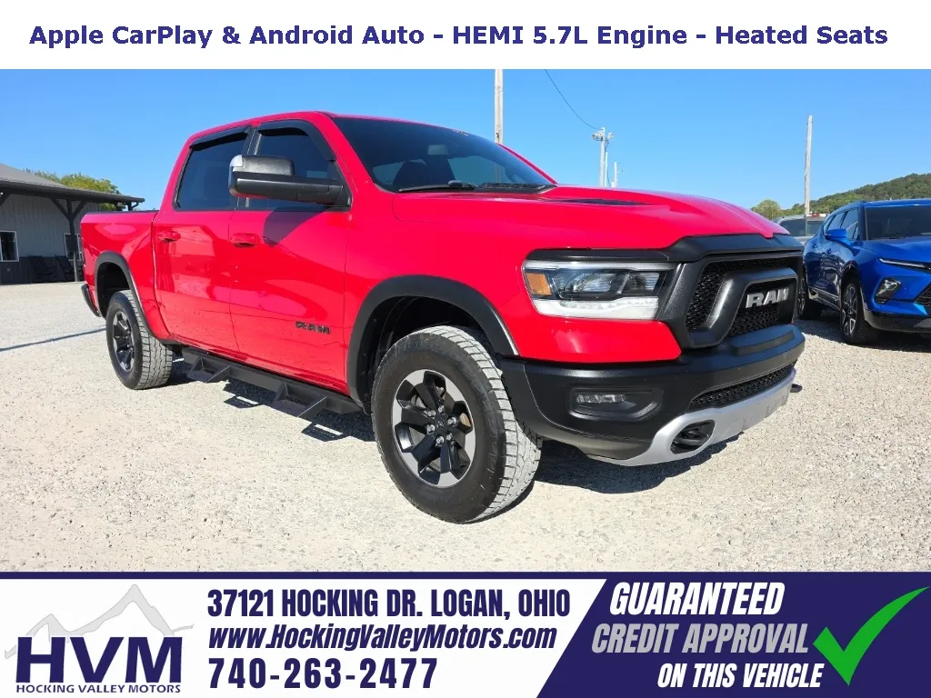 Red 2019 Ram 1500 Rebel for sale in Logan, OH