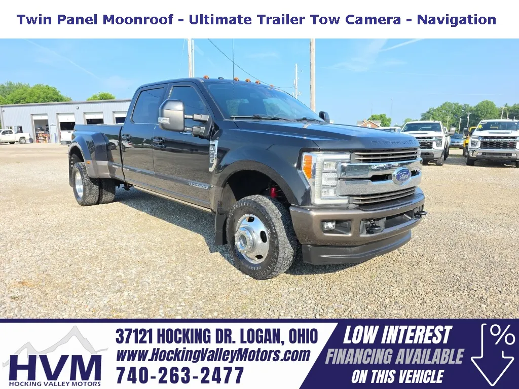 Black 2017 Ford F-350SD King Ranch for sale in Logan, OH