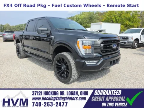 Black 2022 Ford F-150 XLT for sale in Logan, OH