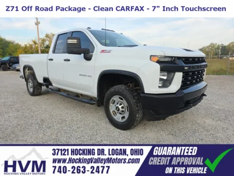 White 2020 Chevrolet Silverado 2500HD Work Truck for sale in Logan, OH