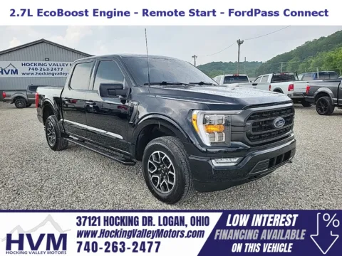 Black 2023 Ford F-150 XLT for sale in Logan, OH