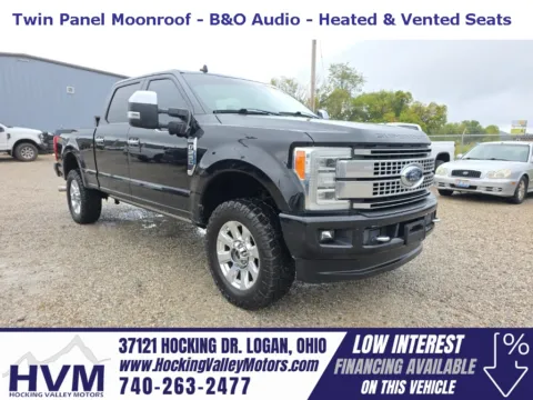 Black 2019 Ford F-250SD Platinum for sale in Logan, OH