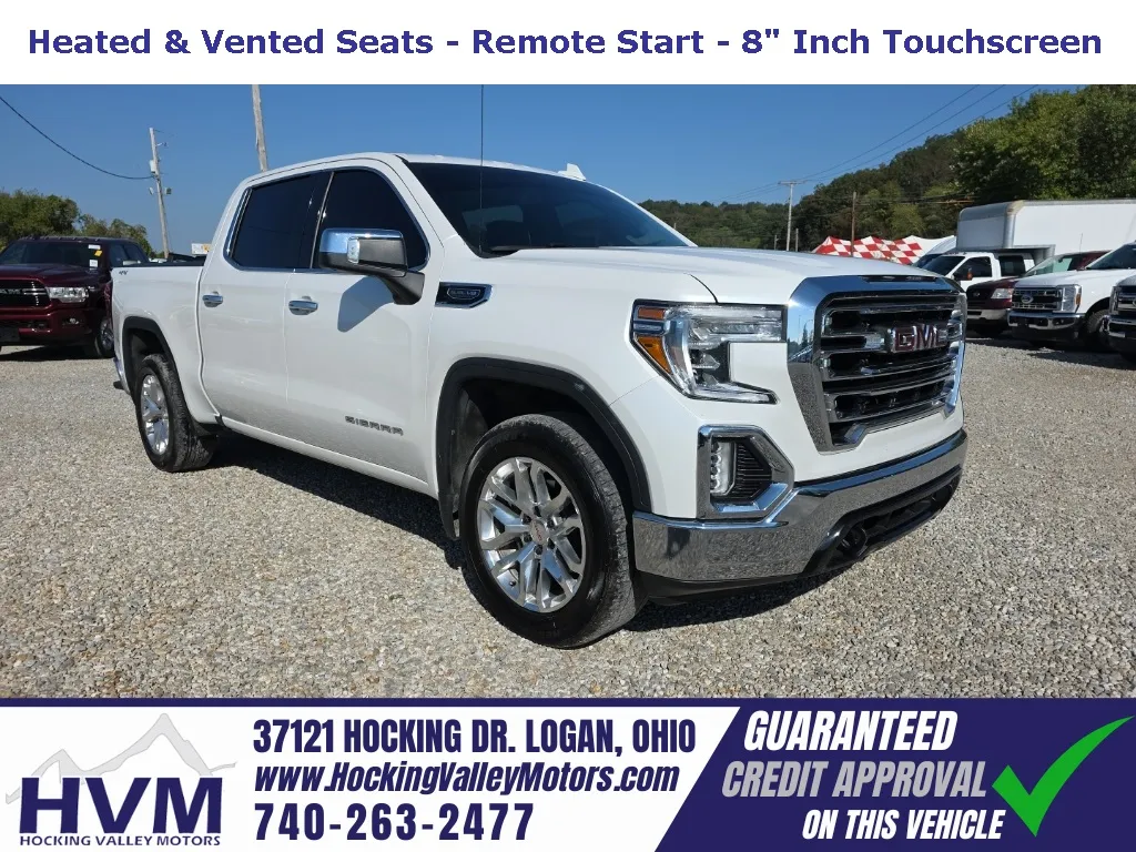 White 2020 GMC Sierra 1500 SLT for sale in Logan, OH