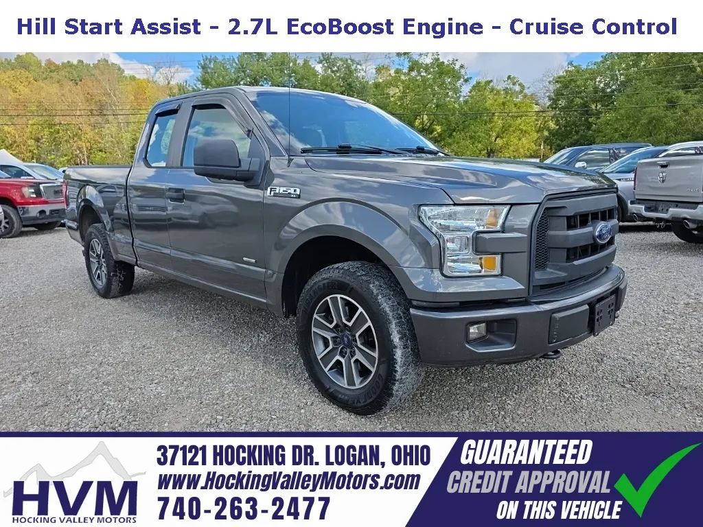 Gray 2015 Ford F-150 XL for sale in Logan, OH