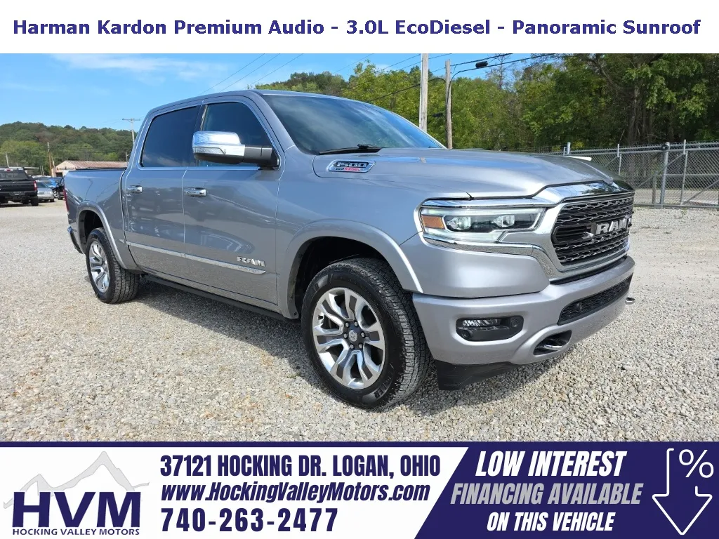 Silver 2022 Ram 1500 Limited for sale in Logan, OH