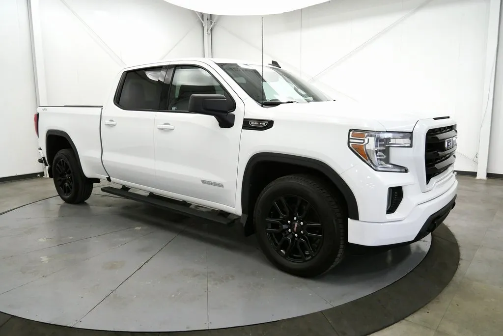 White 2021 GMC Sierra 1500 Elevation for sale in Logan, OH