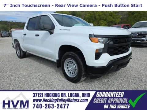 White 2022 Chevrolet Silverado 1500 WT for sale in Logan, OH