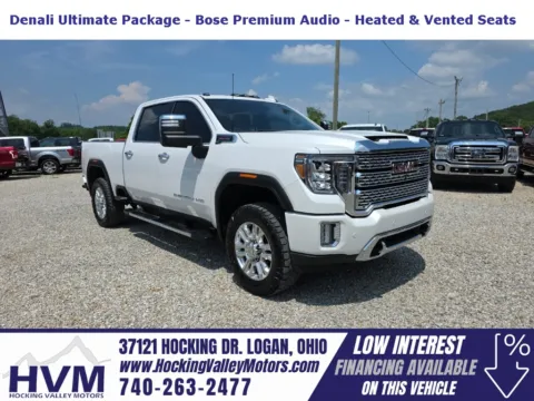 White 2020 GMC Sierra 2500HD Denali for sale in Logan, OH