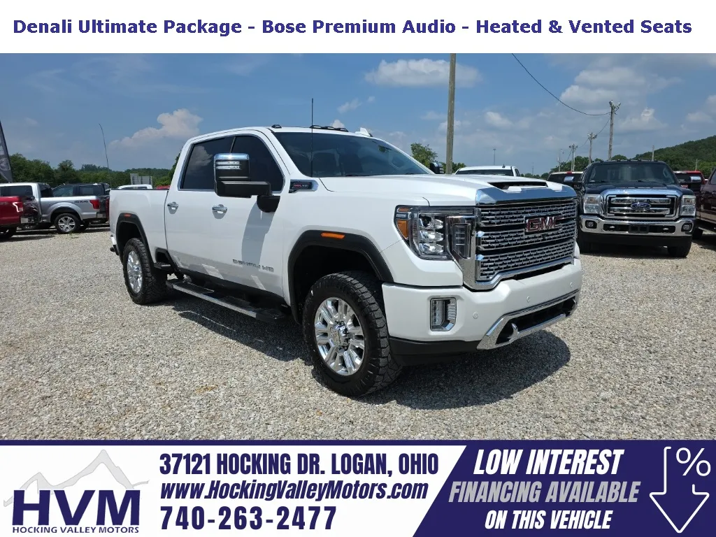 White 2020 GMC Sierra 2500HD Denali for sale in Logan, OH