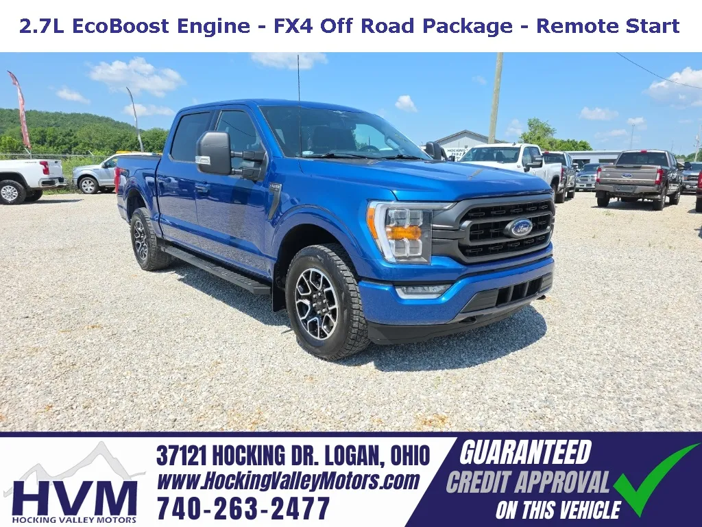 Blue 2023 Ford F-150 XLT for sale in Logan, OH