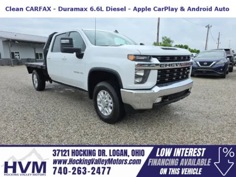White 2022 Chevrolet Silverado 2500HD LT for sale in Logan, OH