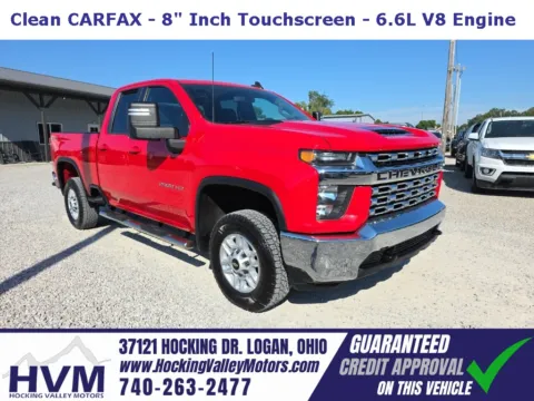 Red 2020 Chevrolet Silverado 2500HD LT for sale in Logan, OH