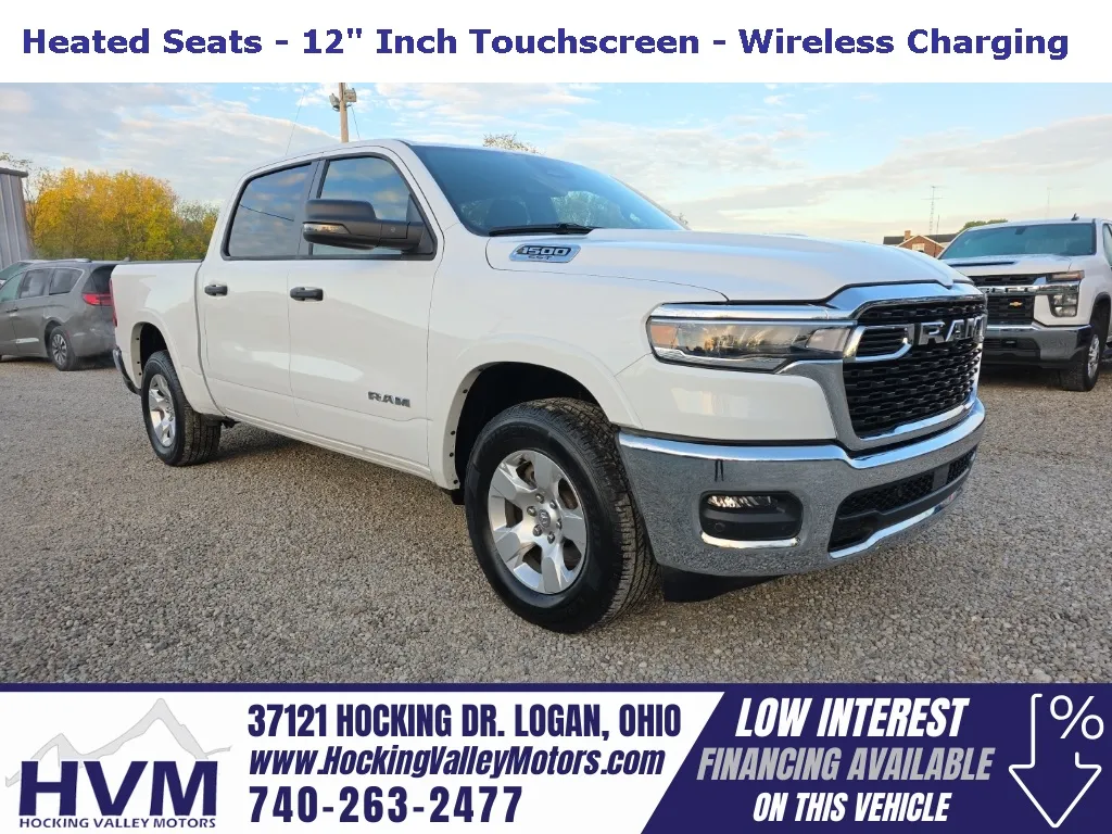 White 2025 Ram 1500 Big Horn/Lone Star for sale in Logan, OH