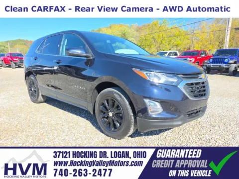 Blue 2020 Chevrolet Equinox LT for sale in Logan, OH