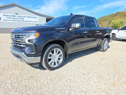 Gray 2022 Chevrolet Silverado 1500 LTZ for sale in Logan, OH