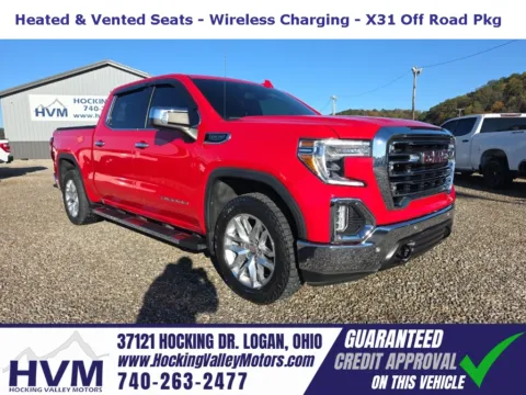 Red 2019 GMC Sierra 1500 SLT for sale in Logan, OH