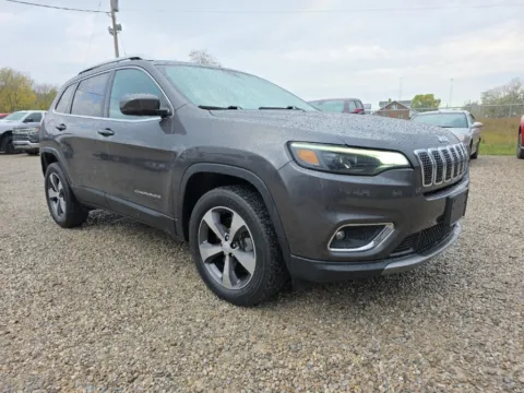 Gray 2019 Jeep Cherokee Limited for sale in Logan, OH