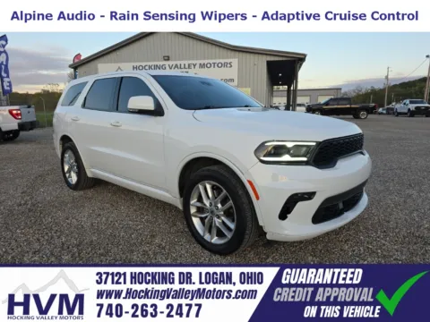 White 2022 Dodge Durango GT Plus for sale in Logan, OH
