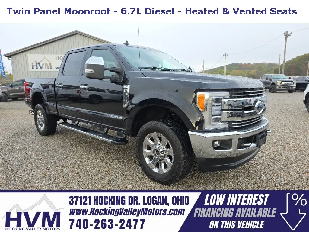 Black 2019 Ford F-350SD Lariat for sale in Logan, OH