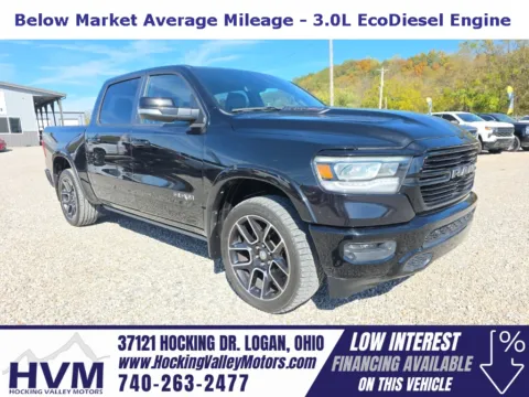 Black 2020 Ram 1500 Laramie for sale in Logan, OH