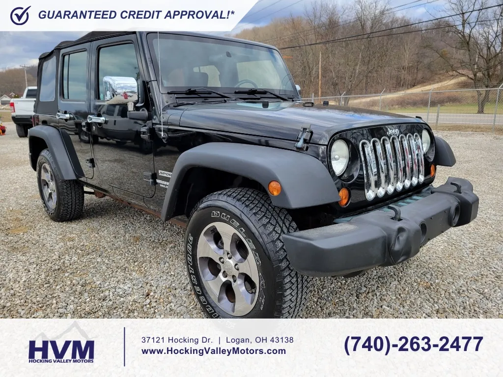 2010 Jeep Wrangler Unlimited Sport for sale in Logan, OH