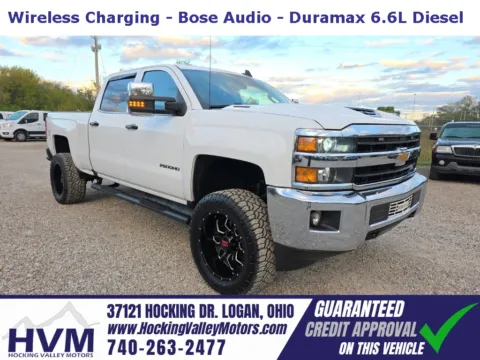 White 2018 Chevrolet Silverado 2500HD LTZ for sale in Logan, OH