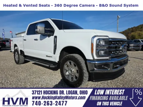 White 2023 Ford F-250SD Lariat for sale in Logan, OH