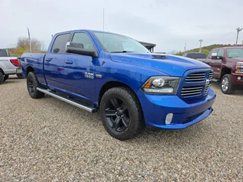 Blue 2017 Ram 1500 Sport for sale in Logan, OH