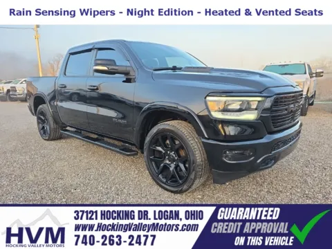 Black 2020 Ram 1500 Laramie for sale in Logan, OH
