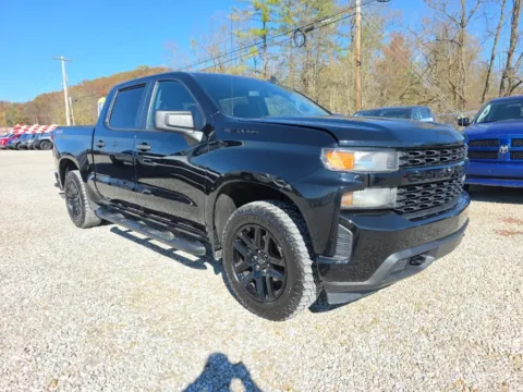 Black 2021 Chevrolet Silverado 1500 Custom for sale in Logan, OH